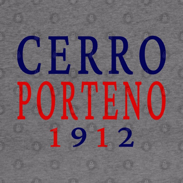 Cerro Porteno 1912 Classic by Medo Creations